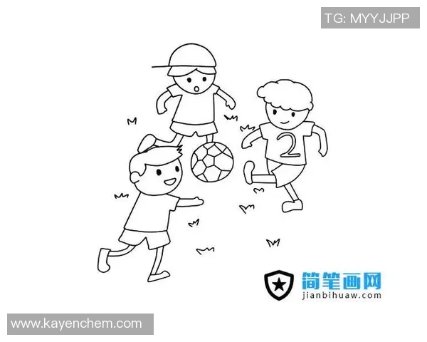 足球赛场简笔画的创意表现与技巧分享让你轻松绘制精彩瞬间
